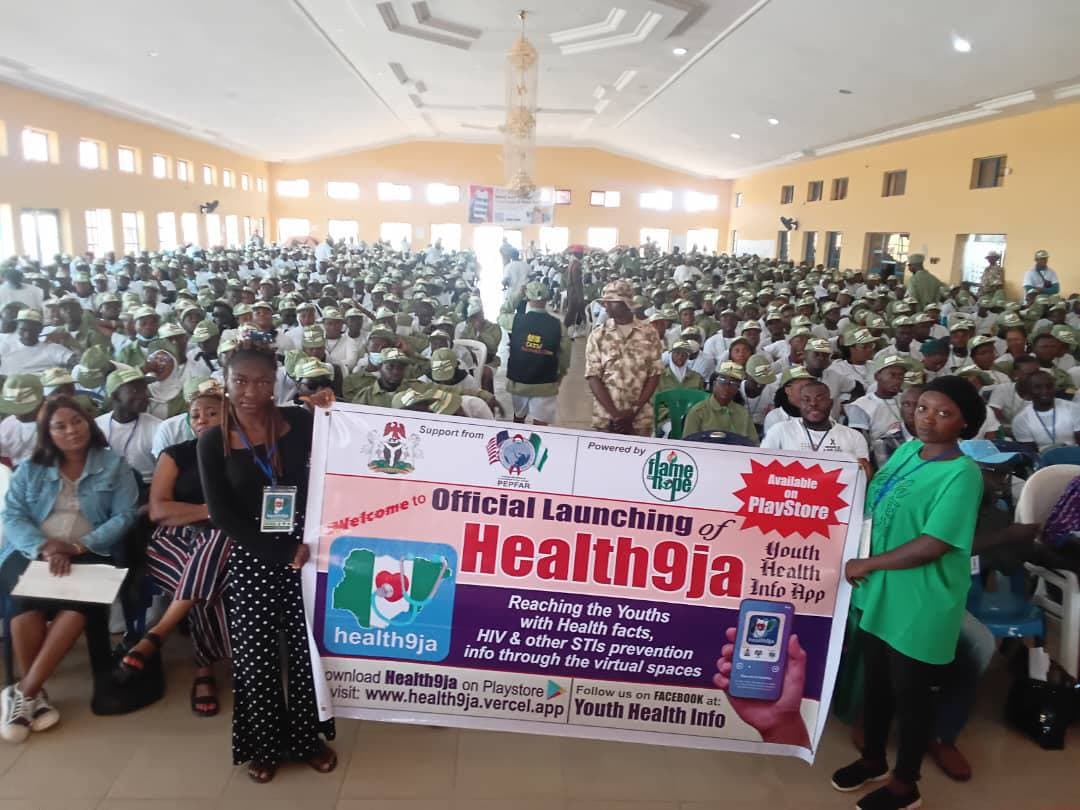 Official Launching of HEALTH9JA at NYSC Camp, Plateau State