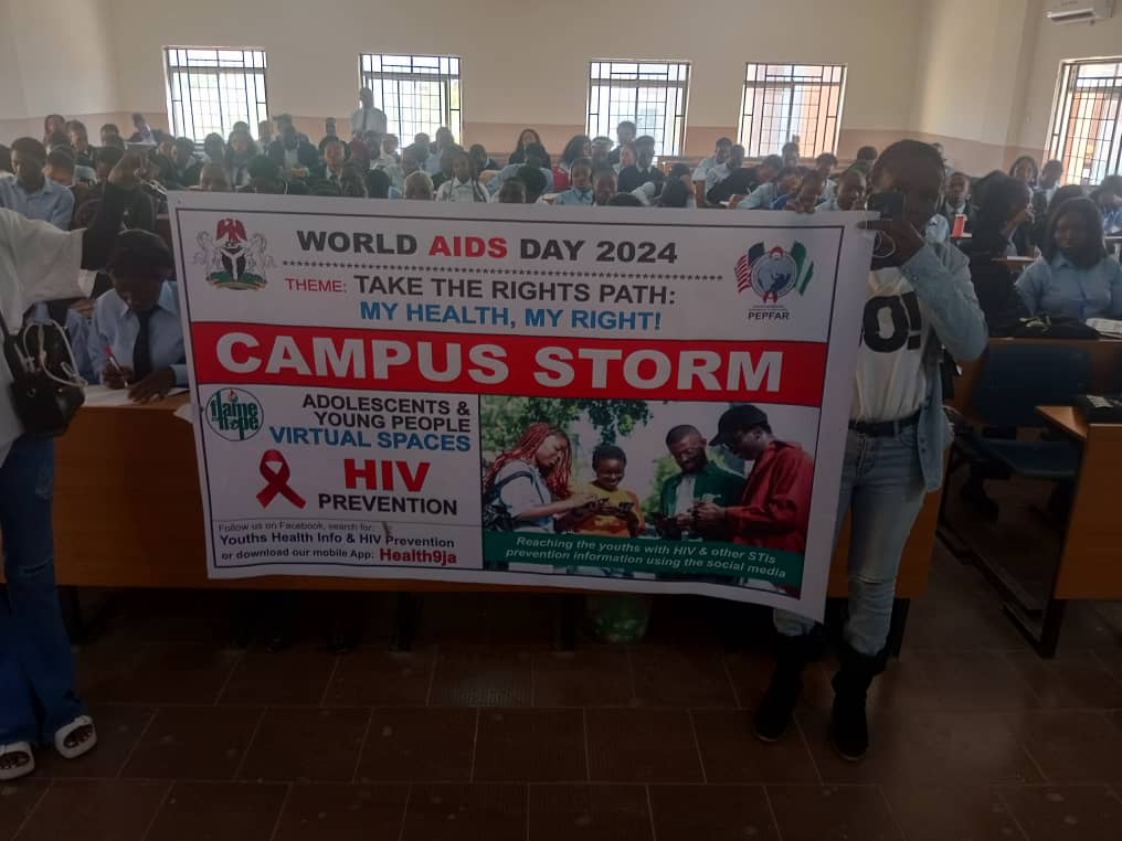 World Aids Day Campus Storming in Plateau State